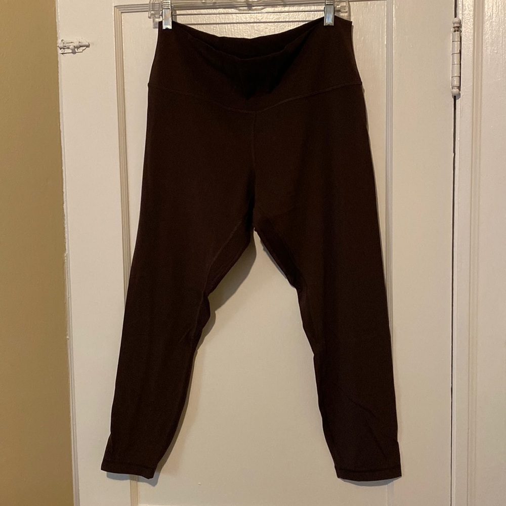 Chocolate Brown Lululemon Leggings
